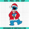 Santa Sesame Street Svg
