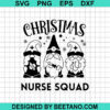 Christmas Nurse Squad Svg