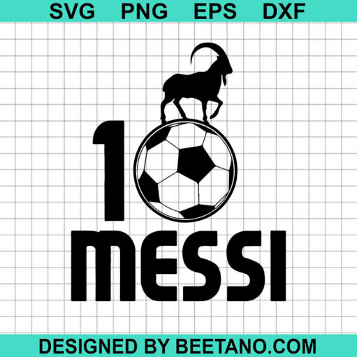 Lionel Messi Goat Svg