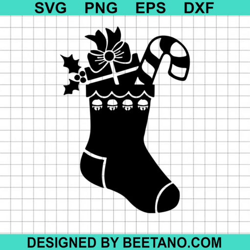 Christmas Sock Svg
