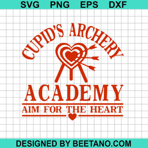 Cupid's archery Academy SVG