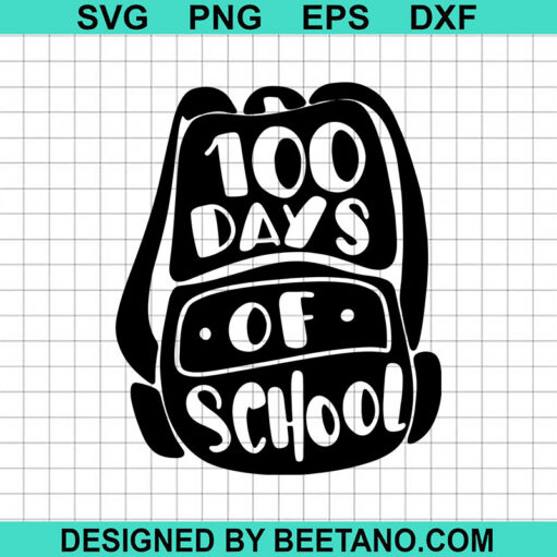 100 Days Of School SVG