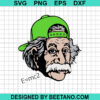 Einstein Face Svg