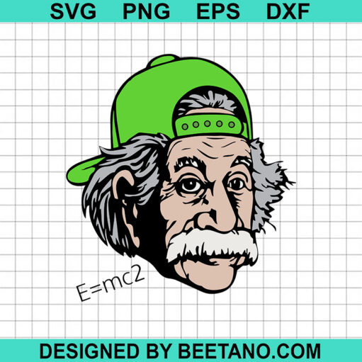 Einstein Face Svg
