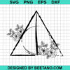 Deathly Hallows Flower Svg