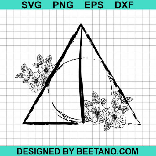 Deathly Hallows Flower SVG
