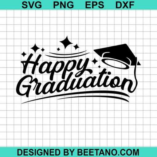 Happy Graduation Svg