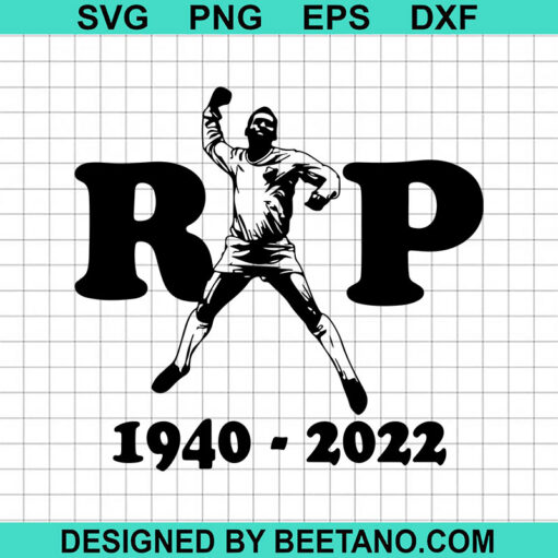 Rip Pele 1940 2022 Svg
