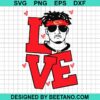 Love Mahomes Kansas City Chief Svg