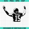 15 Mahomes Kc Svg