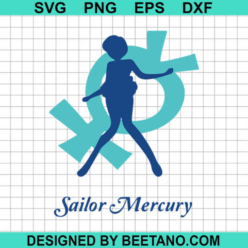 Sailor Mercury SVG