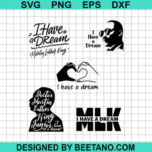 Martin Luther King Bundle SVG