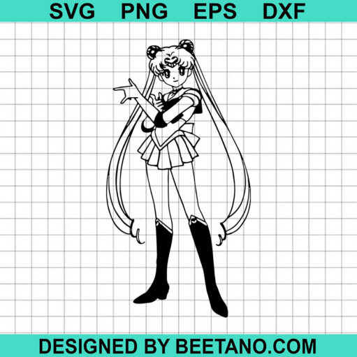 Sailor Moon Anime Svg