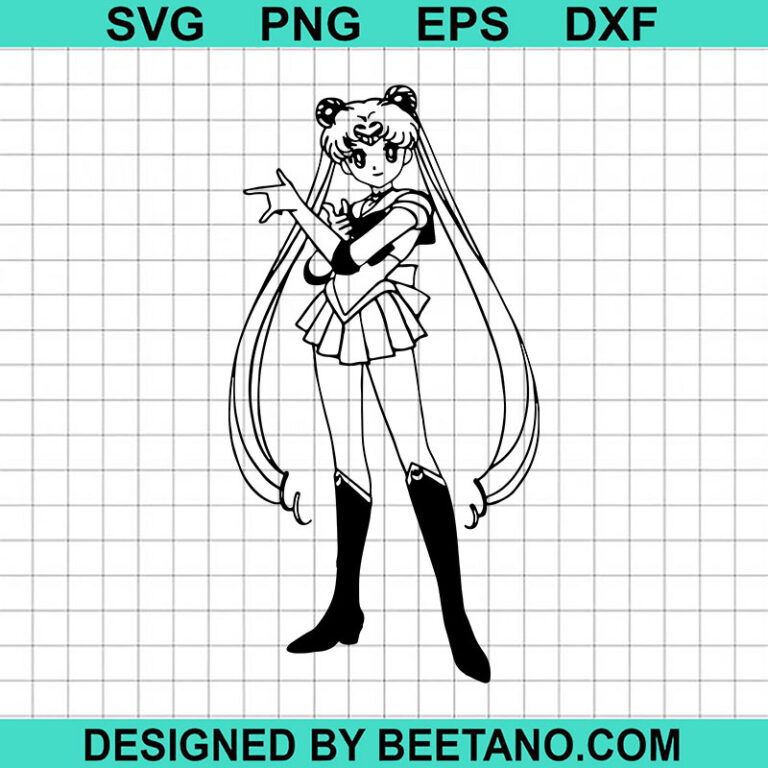 Sailor Moon Anime SVG, Sailor Moon SVG, Anime SVG