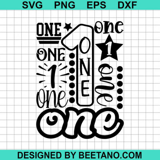 1St Birthday Svg