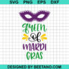 Queen Of Mardi Gras Svg