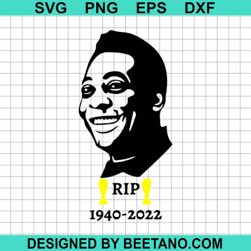 Rip Pele 1940 2022 SVG