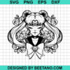Sailor Moon Chibi Face Svg