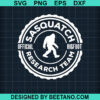 Sasquatch Research Team Svg
