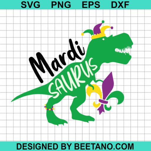 Mardi Saurus Svg