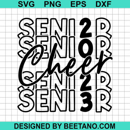 Cheer Senior 2023 Svg