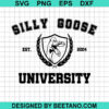Silly Goose University Svg