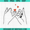 Pinky Promise Hand Svg
