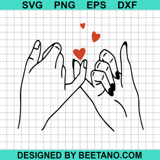 Pinky Promise Hand Svg