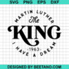 Martin Luther King Svg