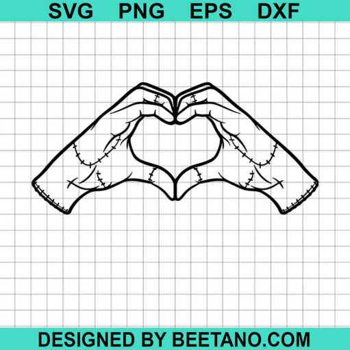 Thing hand addams family SVG
