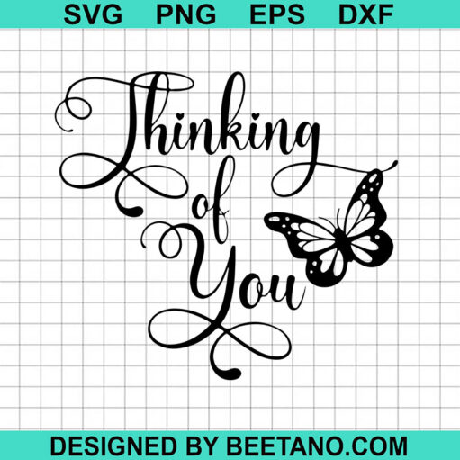 Thinking of you SVG