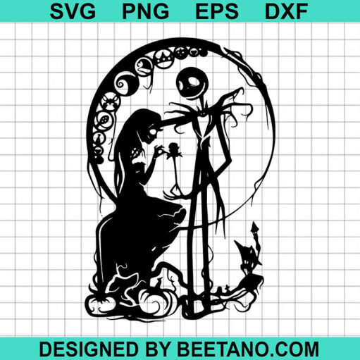 Jack Skellington Valentine Svg