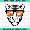 Who Dey Bengals Svg