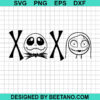 Xo Xo Valentine Jack Skellington Svg