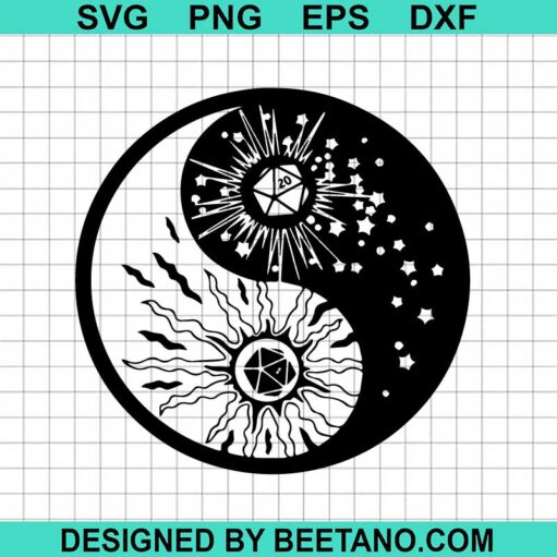 Dnd Yin Yang Svg