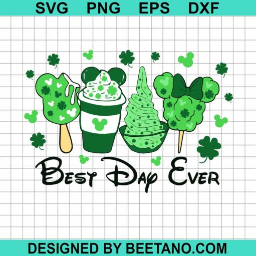 St Patrick's Day Mickey SVG