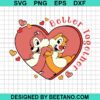 Valentines Chip And Dale Svg