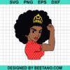 Afro Rosie The Riveter SVG
