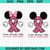 Mickey Minnie Mouse Breast Cancer Svg