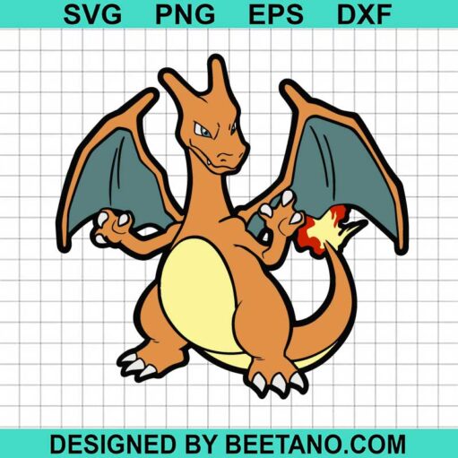 Charizard Pokemon SVG