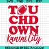 Touchdown Kansas City Svg