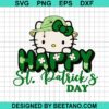 Hello Kitty Happy St Patricks Day Svg