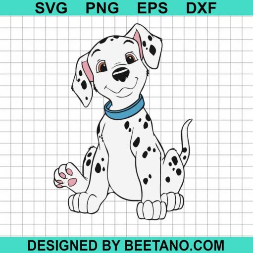 101 Dalmatians Dog SVG