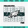 Philadelphia Eagles Fan Svg