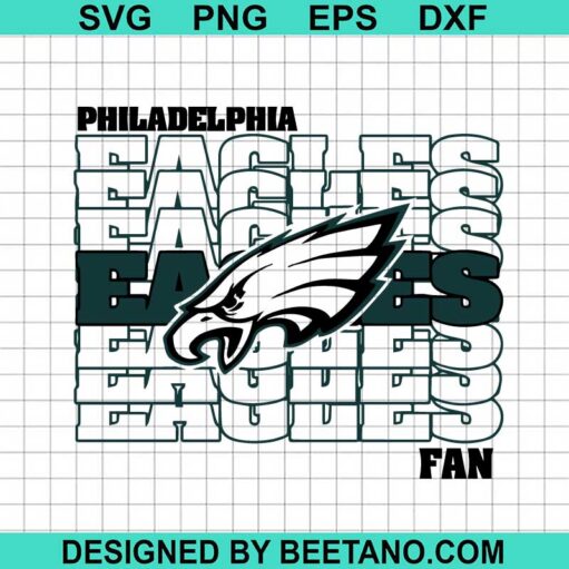 Philadelphia Eagles Fan SVG, Philadelphia Eagles SVG, Philadelphia ...