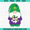 Mardi Gras Gnome Svg