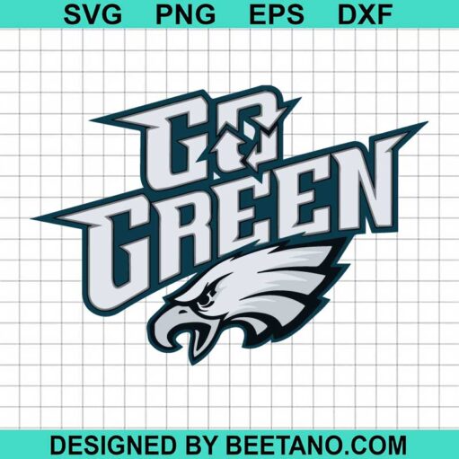 Go Green Eagles SVG