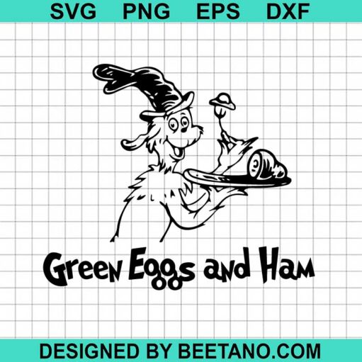 Green eggs and Ham SVG