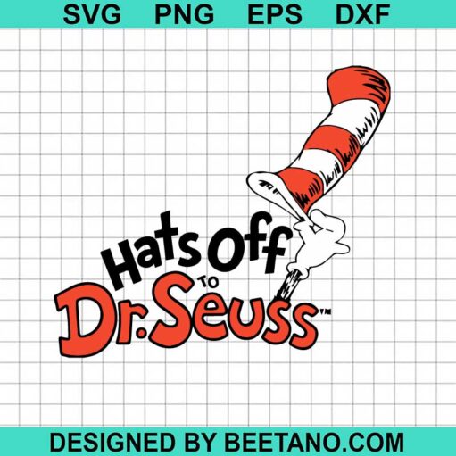 Hats off to Dr Seuss SVG