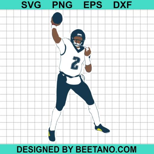Jalen Hurts Eagles Svg